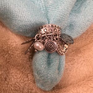 Silpada Sterling Silver Cha Cha Ring